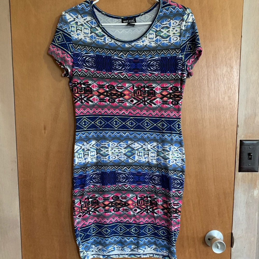 Fitted tribal Dress